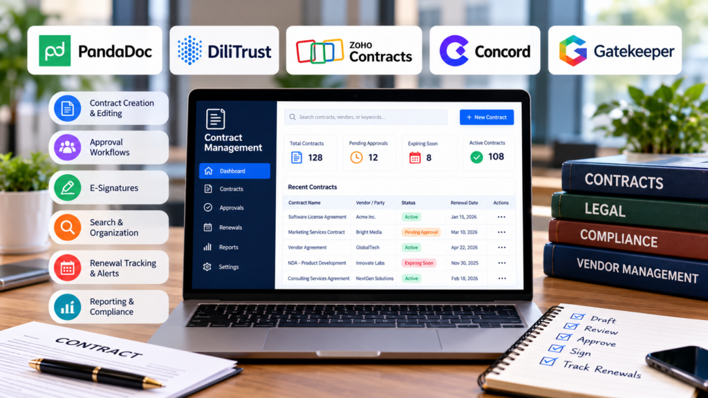 5 Best Contract Management Software Tools