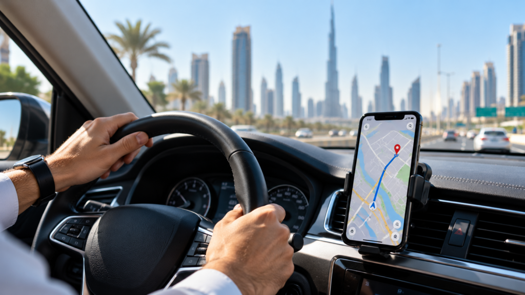 GPS Navigation and Digital Mobility in the UAE